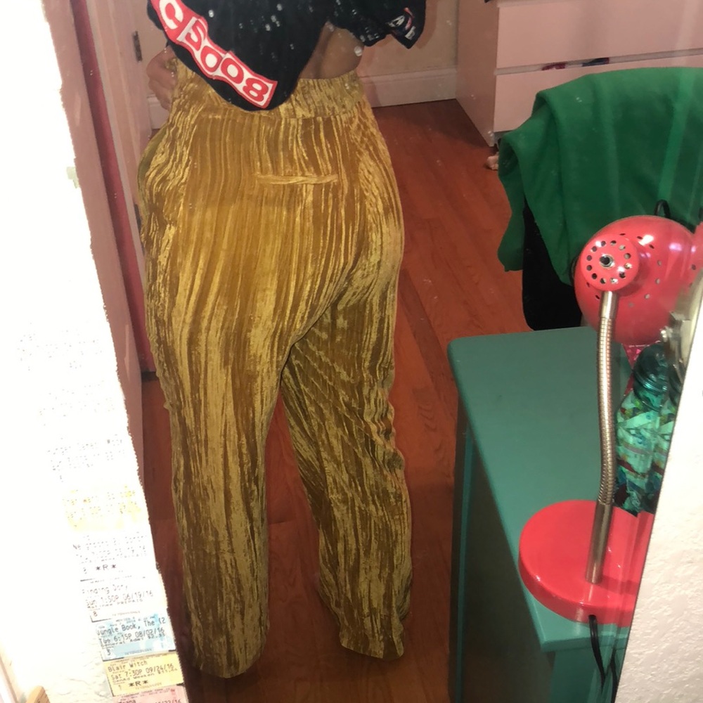 yellow pants